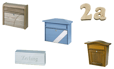 Briefkasten Holz Briefksten Holzbriefkasten Holzbriefksten Massivholzbriefkasten Briefkasten aus Holz mit Edelstahl